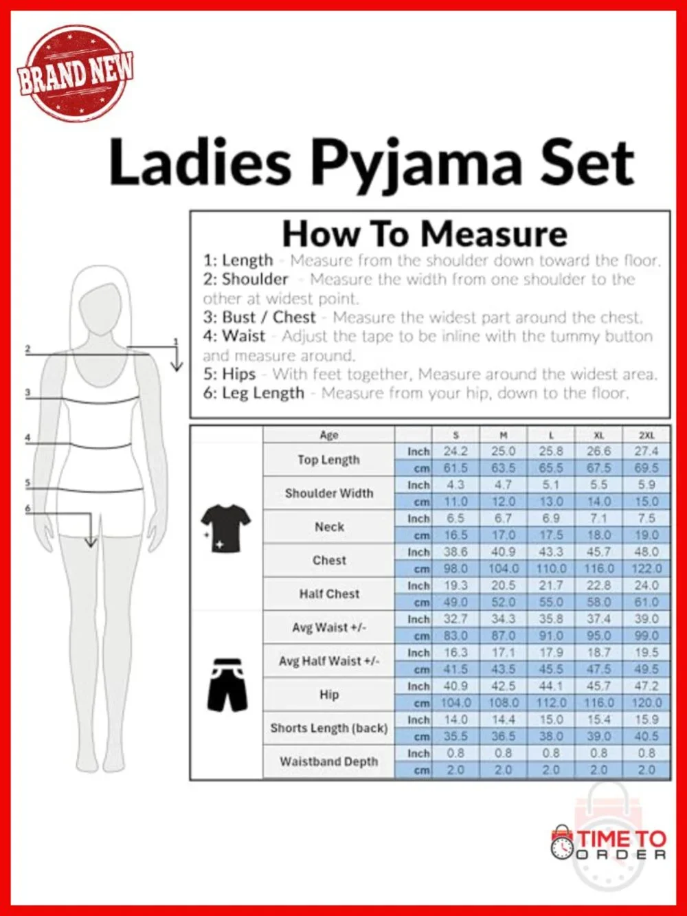 2 Piece Women's Pajama Set with Button-Down Shirt and Shorts, Kawaii Lounge Set